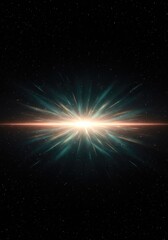 Fototapeta premium Deep cosmic texture showing subtle, lingering ambient energy waves against profound darkness. Faint spectral patterns emerge ,subtle ,universe ,spectral