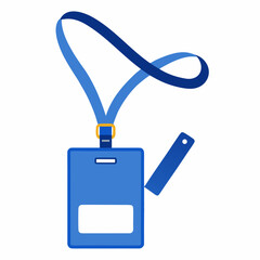 Fototapeta premium blank id card