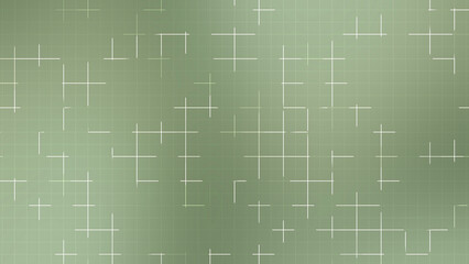 Soft Vintage Green Grid Background With Light Abstract Lines