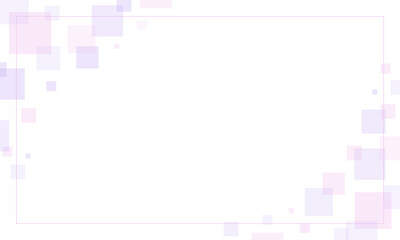 抽象・幾何学背景のシンプルおしゃれフレーム