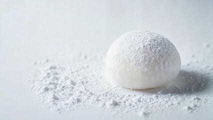 Fresh Japanese mochi dessert , food packaging, café menus, Japanese dessert advertising, minimalist branding, premium dessert branding, product catalogs, restaurant websites, Japanese cuisine promo