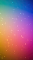 Obraz premium A vibrant, abstract background featuring retro color gradients and soft, shimmering bokeh light effects, ideal for creative backdrops ,seventies ,design ,bokeh