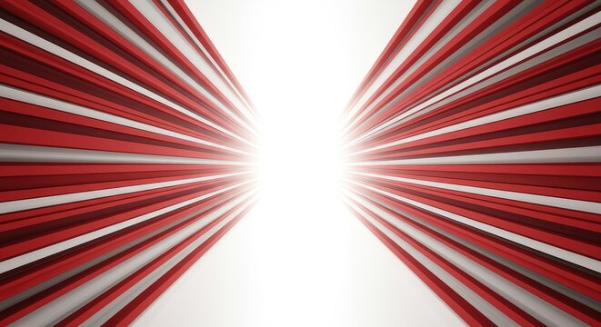 Abstract sequence of minimalist repeating lines vanishing into a white void, symbolizing infinite creative potential and rhythmic repetition ,movement ,minimalist ,wave