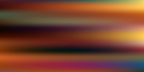 Warm Horizontal Color Blur with Orange Yellow and Purple Tones abstract background