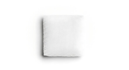Fototapeta premium White medical gauze pad