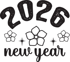 New Year Vector Design