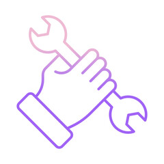 Outline Color Hand Tools icon