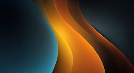 Abstract image featuring smooth curves in vibrant colors creating a dynamic and modern visual effect.