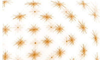 Seamless floral pattern illustration with yellow flowers and green leaf decoration