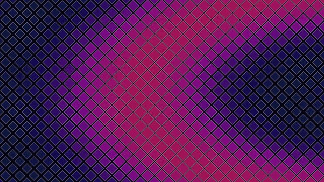 Front-facing holographic abstract diamond shapes