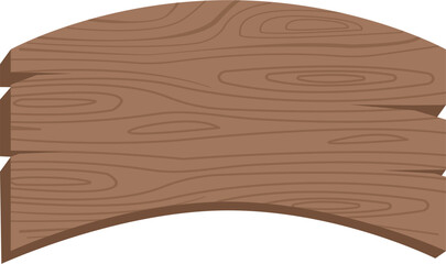 wooden board with texture vector illustration