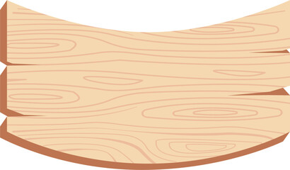 Wooden signage for billboards