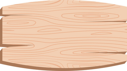 Rough textured blank wooden signboard