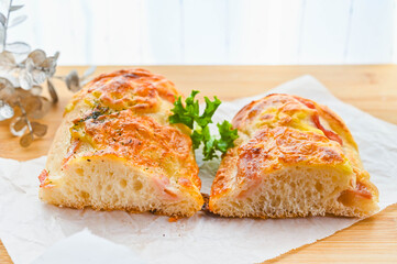 ベーコンチーズフランス