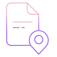 Outline Color File Location icon
