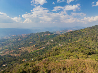 Obraz premium Doi Chang, Elephant Mountain, is a mountain and village in Chiang Rai province, Thailand