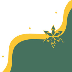 Islamic Corner with Ornament