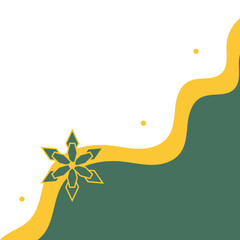 Islamic Corner with Ornament