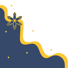 Islamic Corner with Ornament