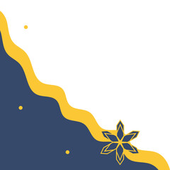 Islamic Corner with Ornament