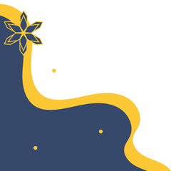 Islamic Corner with Ornament