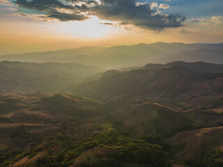Obraz premium Doi Chang, Elephant Mountain, is a mountain and village in Chiang Rai province, Thailand