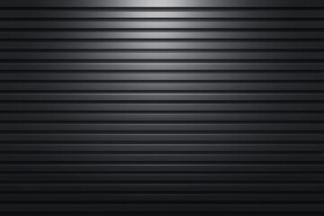 Obraz premium Black and white image of a wall with a black stripe