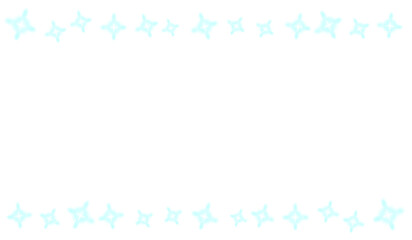 Blue glowing horizontal frame design