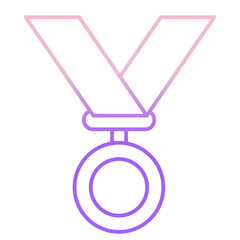 Outline Color medal icon