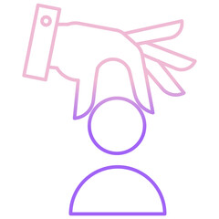 Outline Color Choose pic icon