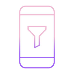 Outline Color Browser Filter icon