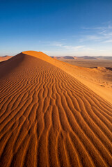 Sand Dune in the Namib Desert Landscape