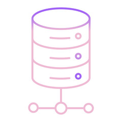 Outline Color Server icon