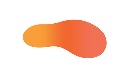 Abstract Gradient Blob Shape Vector. 