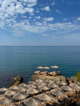 Beautiful beach in Adriatic sea.