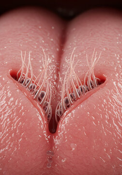 Clitoris Anatomy Close Up View