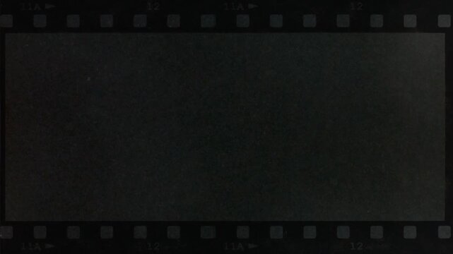 Vintage 35mm film strip overlay effect