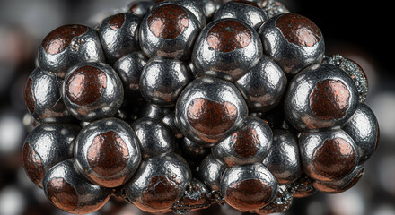 Cluster of Metallic Spheres
