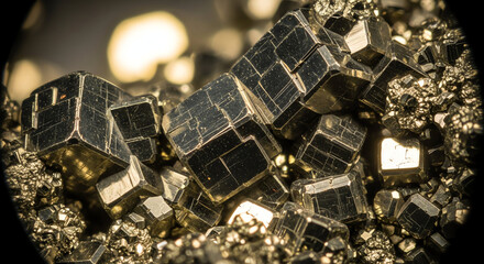 Mineral Cubic Crystals