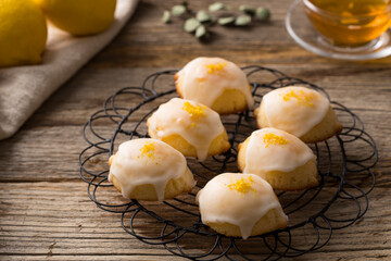 手作りレモンケーキ