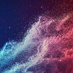 Fluid abstract background featuring iridescent particles suspended in motion, reflecting light and creating a dazzling, ethereal texture ,wallpaper ,modern ,fluid