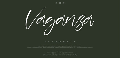 A smooth and stylish handwritten script that blends modern elegance with effortless flow.