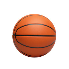 Fototapeta premium Orange Basketball 3D Render