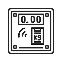 Smart scale icon