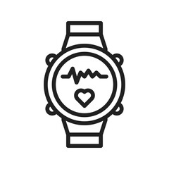 Wearable watch icon