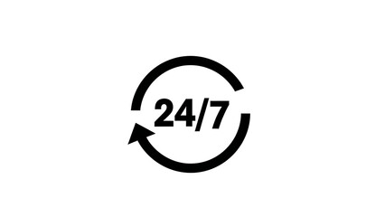 Service available 24 hours a day 7 days a week