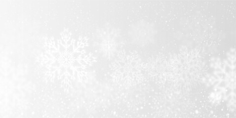 Realistic falling snow PNG overlay isolated on transparent background, seamless winter snowfall pattern for Christmas designs 66.