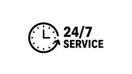 Round the clock service availability