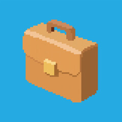 briefcase pixel art