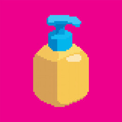 pump bottle pixel art
